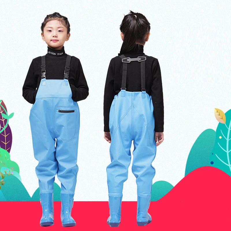Fishing Rain Suit - Trampolieri da pesca con stivali per