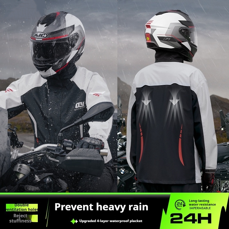 Fishing Rain Suit - Tuta Speciale per Moto, Impermeabile Integrale