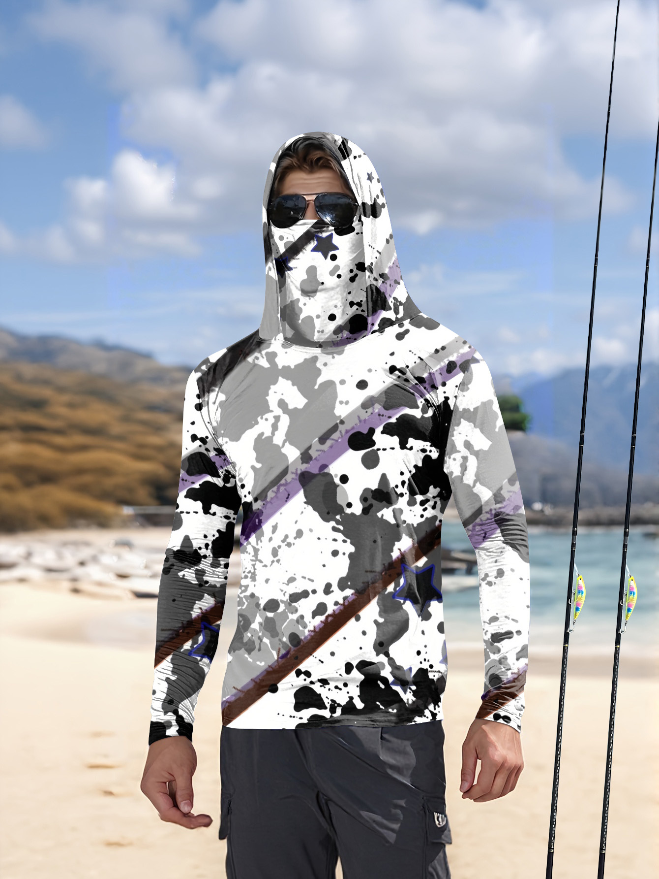 Maglietta da pesca a maniche l - Fishing Shirt Uv Protection recensione e prezzo